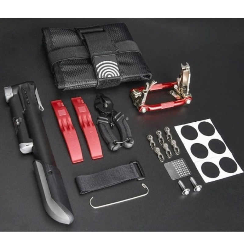 Lankeleisi bicycle repair toolkit with screwdrivers, wrenches, and bike tools laid out for maintenance and repairs