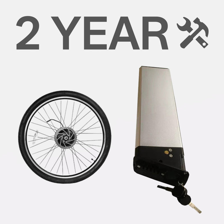2 Jahre erweiterter Batterie- und Motor-Serviceplan