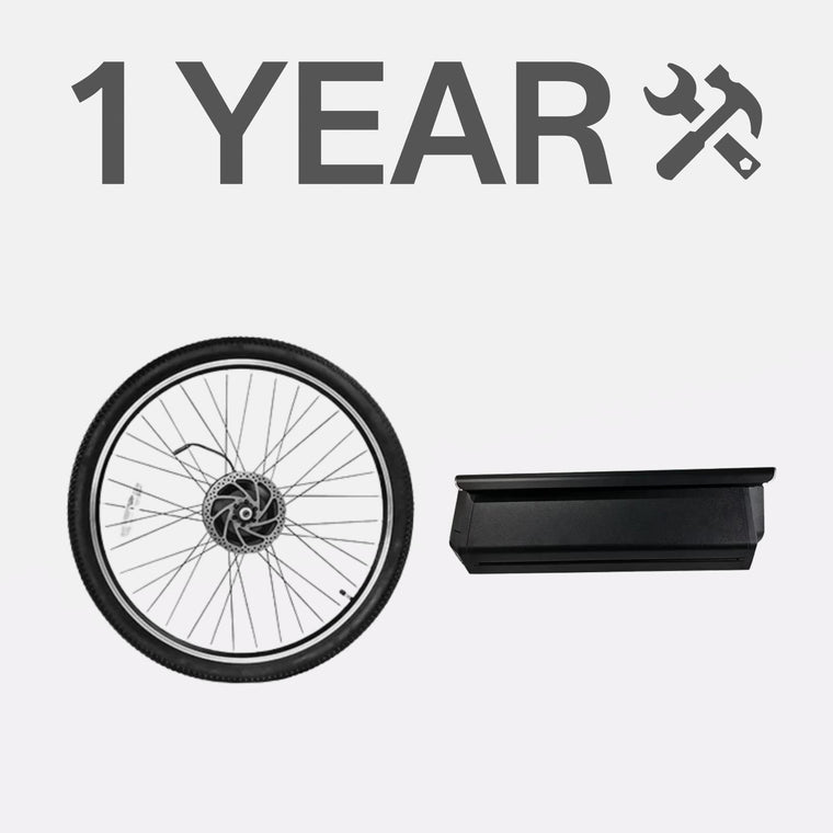 1 Jahr erweiterter Batterie- und Motor-Serviceplan