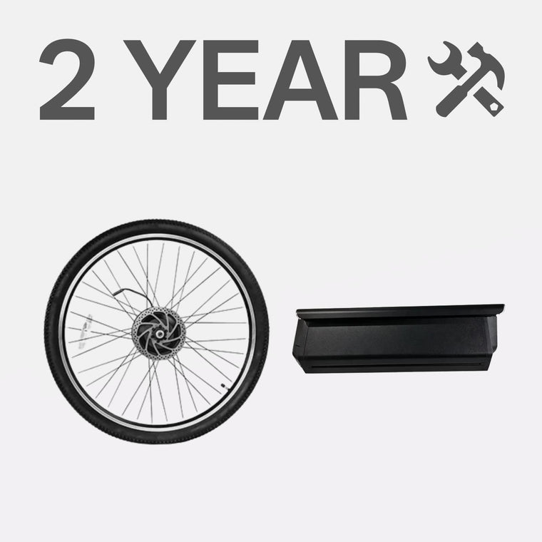 2 Jahre erweiterter Batterie- und Motor-Serviceplan