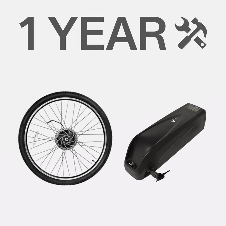 1 Jahr erweiterter Batterie- und Motor-Serviceplan
