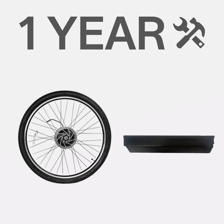 1 Jahr erweiterter Batterie- und Motor-Serviceplan