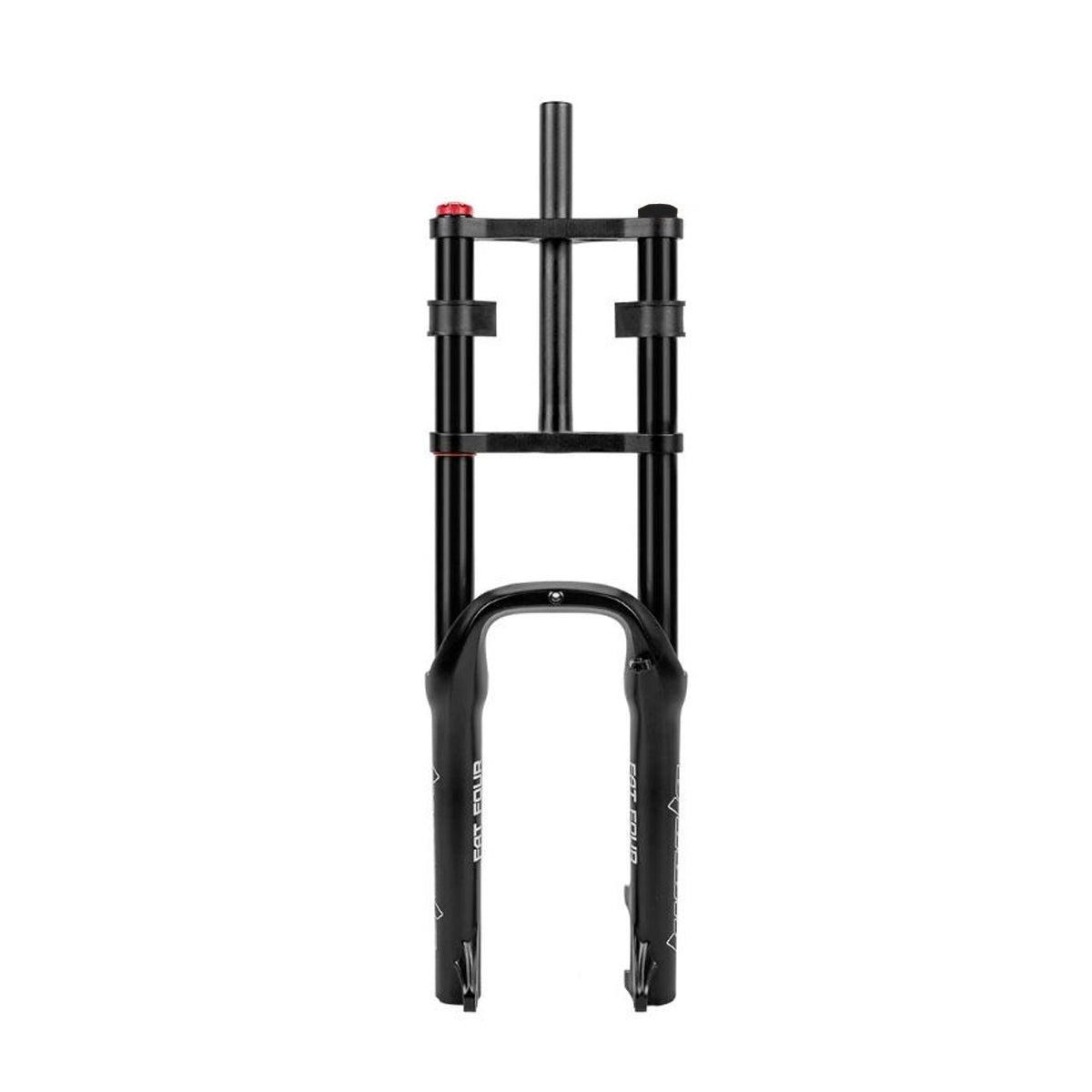Lankeleisi electric bike front fork shock absorber with suspension spring and damping components.
