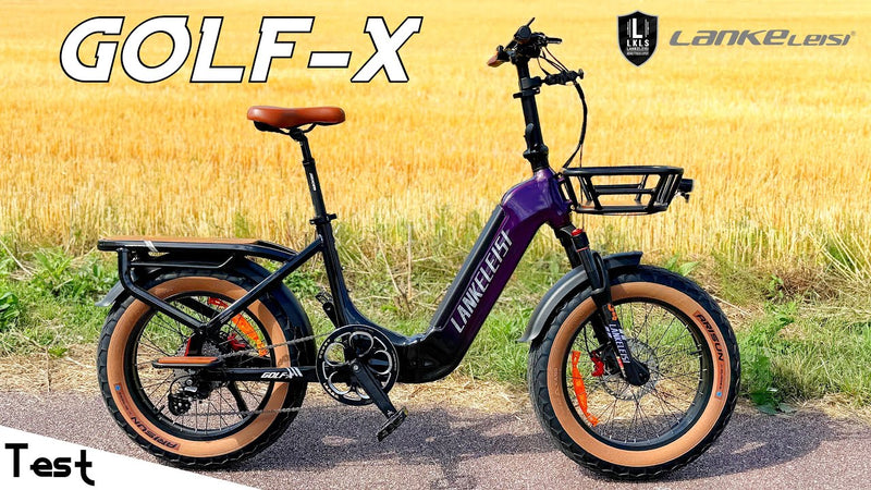 „Test“ Einfach das beste Fatbike für die Straße 🤩 „Lankeleisi Golf-X“