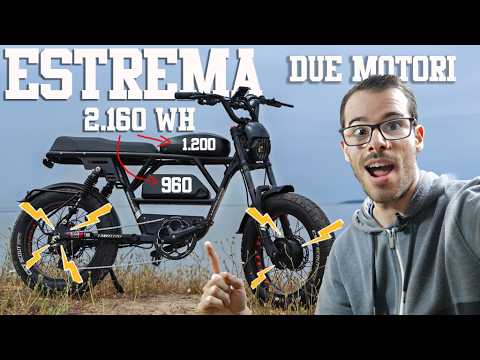 Ein superstarkes Elektrofahrrad mit zwei Motoren und einer riesigen Batterie: Lankeleisi X Black Knight