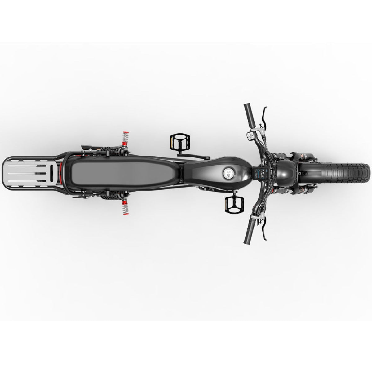 LANKELEISI X-Black Knight electric scooter with dual motors, 2000W, black finish, and maximum range of 280KM.